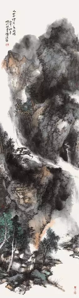 薛从伦山水画,薛从伦山水画欣赏