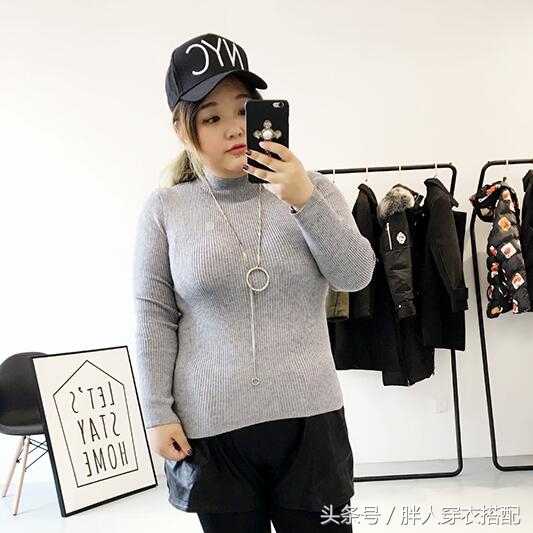 胖女人如何穿衣显瘦冬季,胖美眉怎样穿搭显瘦