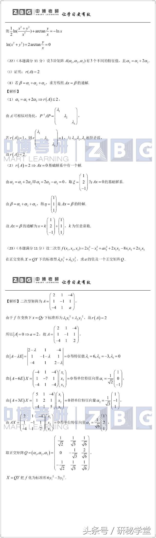 2017考研统考|北大、科大、人大专家权威专家独家解析!