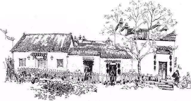 迷人的山水绘画,徽州特色烟雨江南画