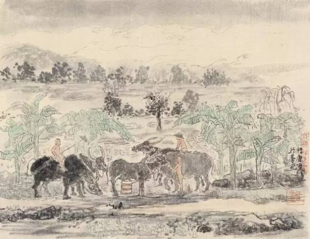 山水画写生的造境,谈谈山水画意境之美