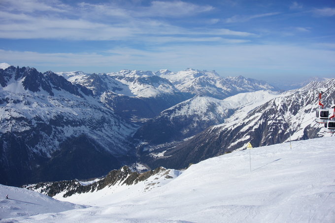 霞慕尼徒步环勃朗峰,霞慕尼勃朗峰缆车