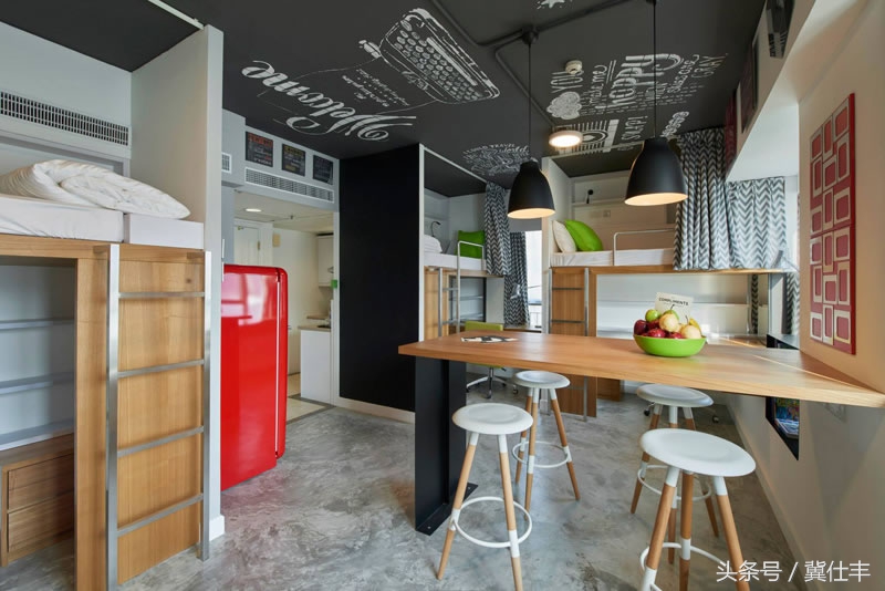 香港大学生的宿舍和我们的宿舍，装修设计真是天壤之别啊