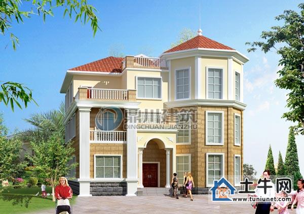 三层欧式别墅设计图30万,最新三层欧式别墅180平米设计图