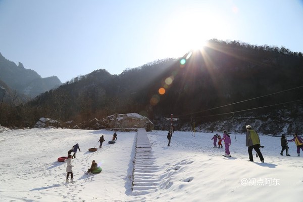 沣峪庄园滑雪,沣峪山庄滑雪