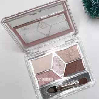 日本canmake井田五色哑光眼影盘,canmake三色眼影11号试色