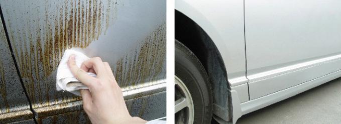 老车翻新如何快速去除车漆和腻子,汽车红色水渍怎么去除小窍门