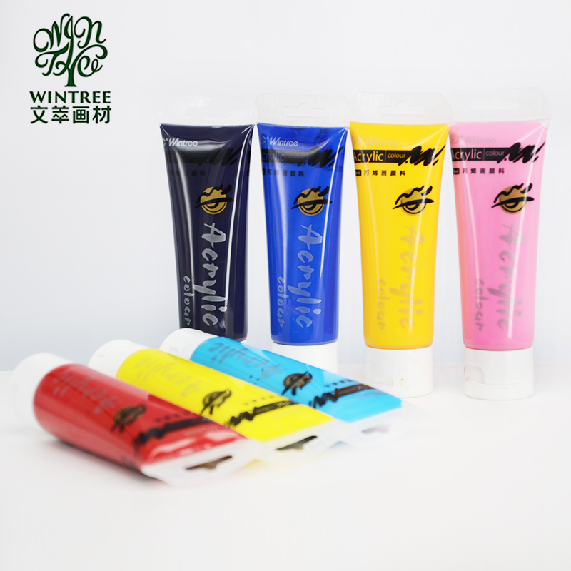 文萃丙烯颜料怎么用,文萃画材丙烯
