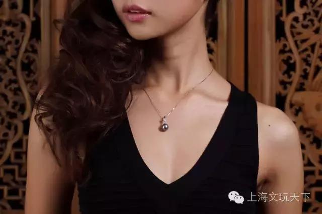 真正的大溪地珍珠源头,珍珠皇后大溪地墨珍珠