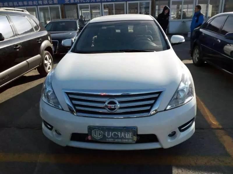 2012年8月尼桑天籁2.5排量,uc认证二手车