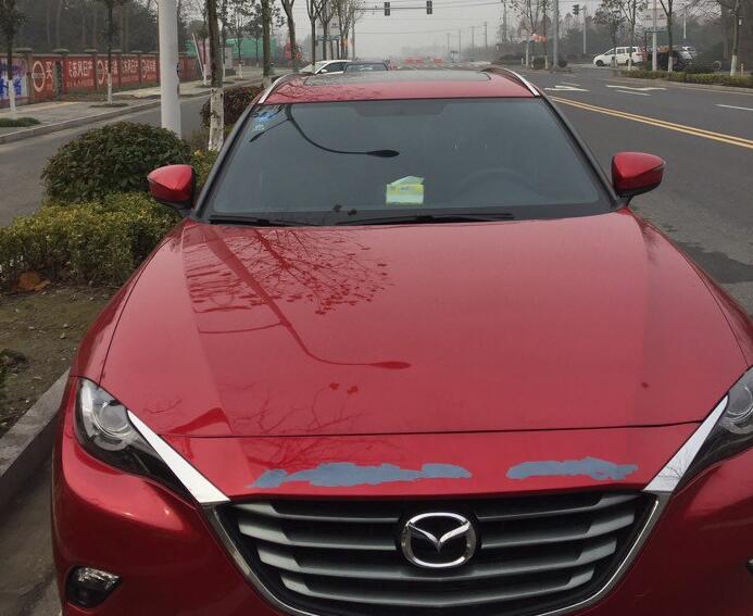 马自达刚提车就撞了后续,提了马自达cx4不会开