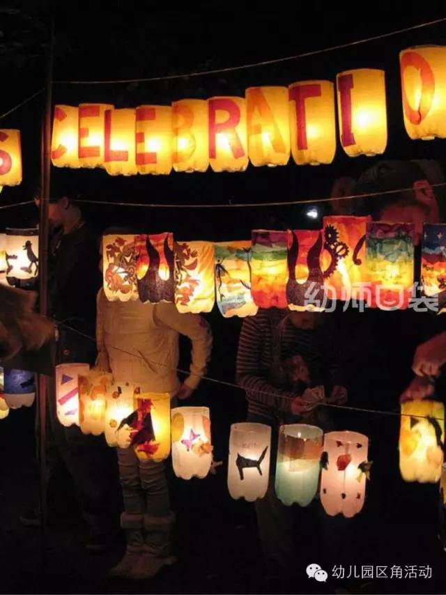 灯笼装饰幼儿园简单漂亮,幼儿园新年手工吊饰环创走廊灯笼