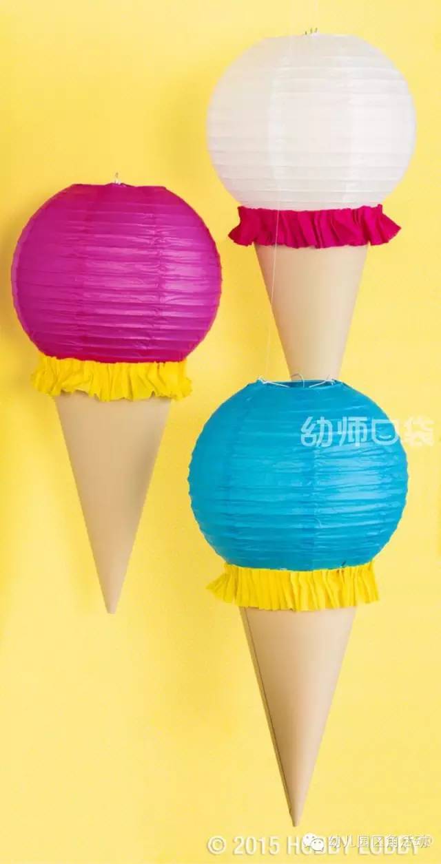 灯笼装饰幼儿园简单漂亮,幼儿园新年手工吊饰环创走廊灯笼