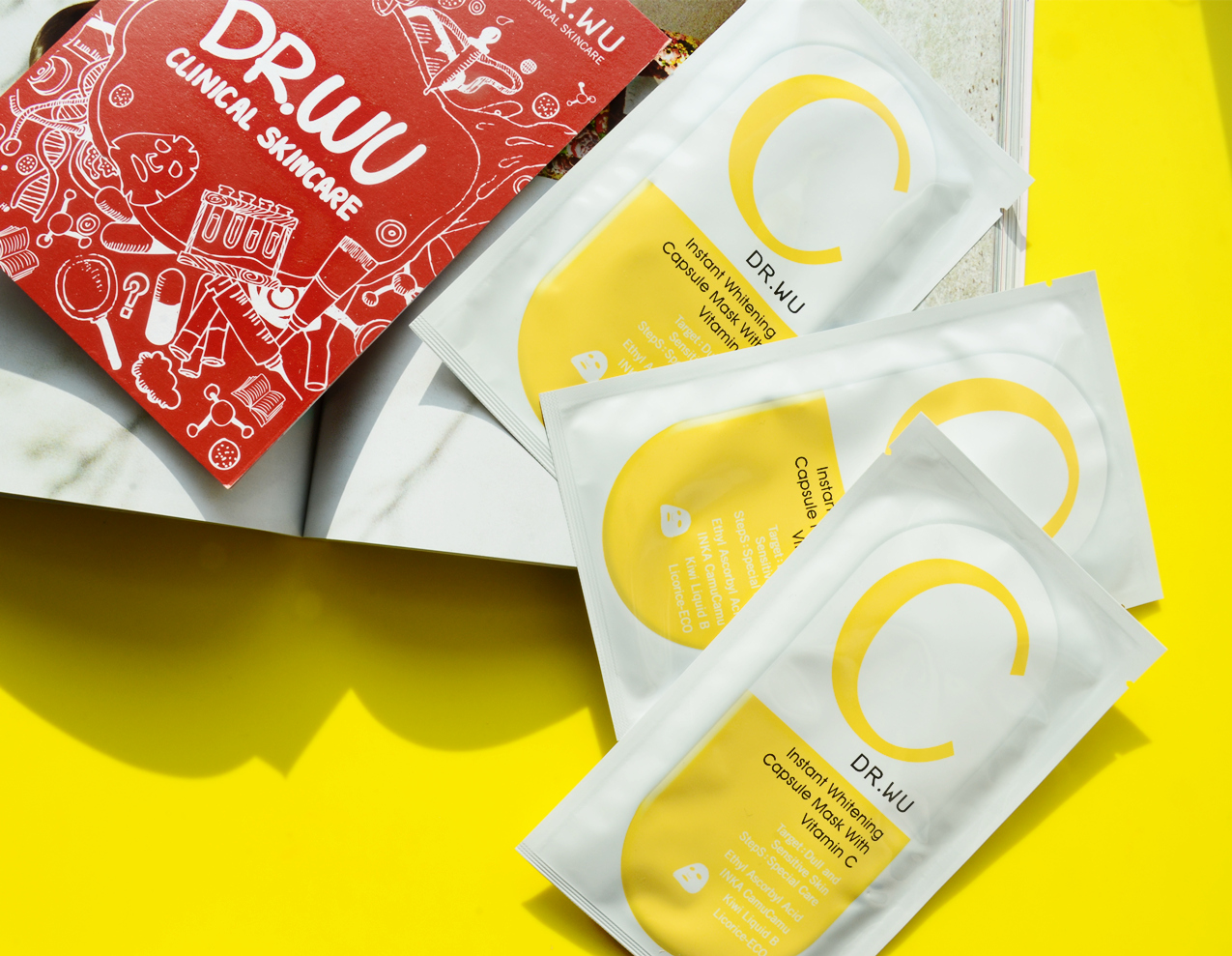 drwu美白面膜,dr.wu抗痘面膜测评