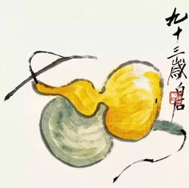 福禄双全葫芦如意图,真迹字画葫芦图案大全