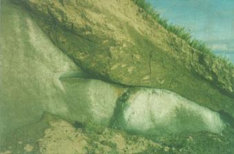 冻土层长成什么样,冰下面的地下土长什么样