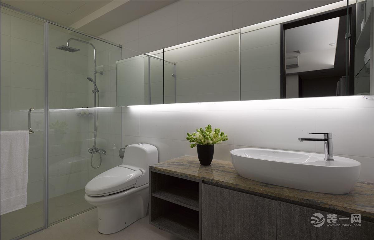 宁波公园1872大平层,现代风格小区景观案例分析