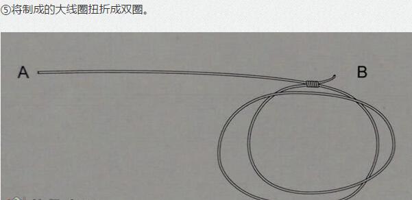 沉底矶钓线组图解,矶钓串钩线组组装图解