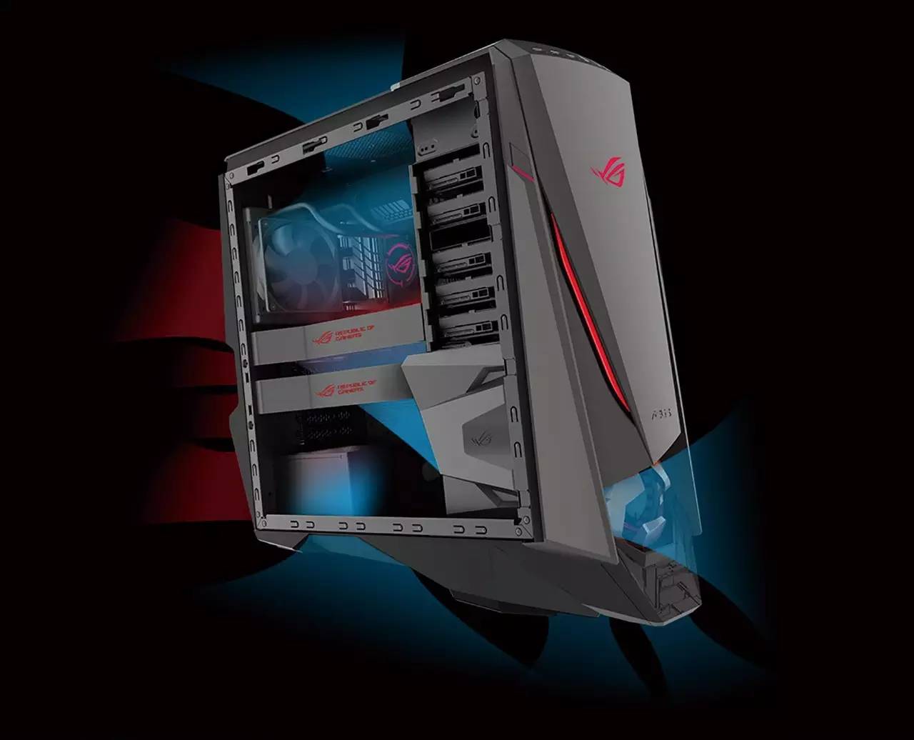 「评测」售价堪比真车ROG玩家国度GT51CA“超跑”台式PC