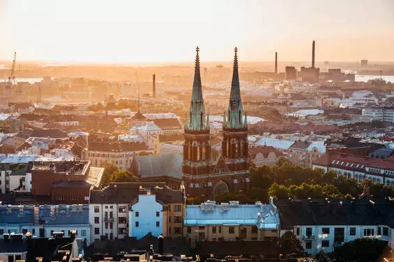 芬兰古老的波尔沃教堂,芬兰最美教堂排名