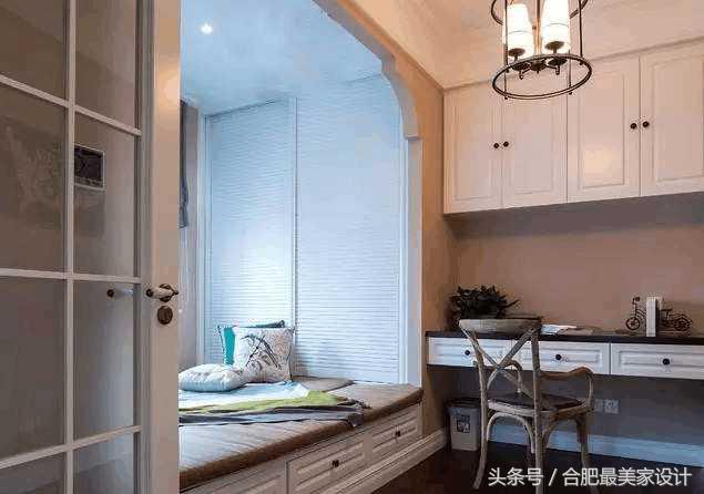 小卧室装修带书柜,小卧室装修多储物