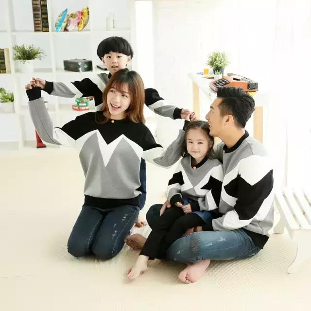 亲子装搭配技巧,让幸福“爆表”