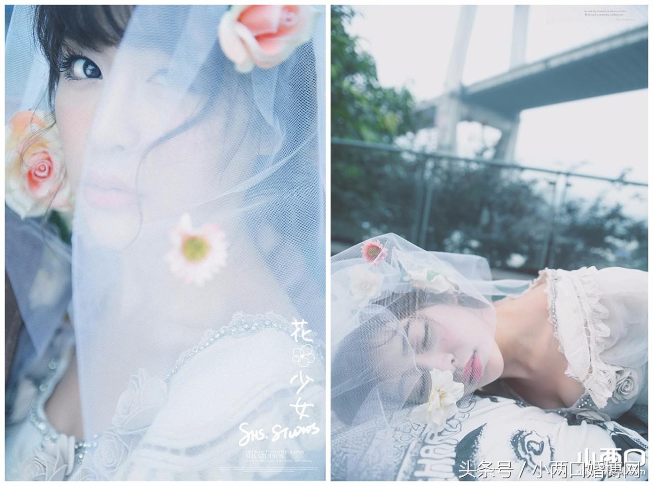 韩式婚纱照风格和森系区别,日系婚纱照和韩系婚纱的区别