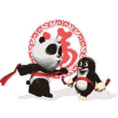 萌版熊猫表情包,熊猫表情包合集100张