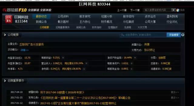 巨网科技为什么会被收购,巨网科技有望退市吗