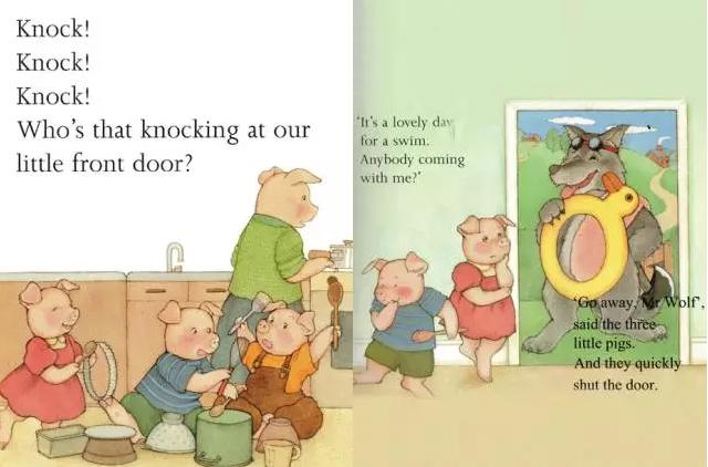 goawaymrwolf绘本结尾图片,英文绘本goawaymrwolf