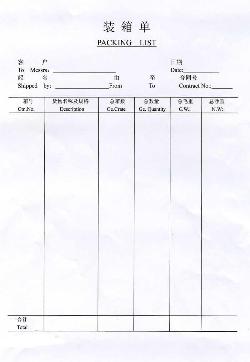 外贸单证流程术语,外贸报关报价中的专业术语