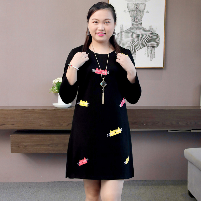 胖mm能穿小裙子么,胖mm直筒连衣裙