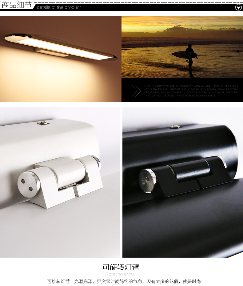 智能浴室镜柜挂墙式带背光灯防雾,智能浴室镜led灯可定制大尺寸