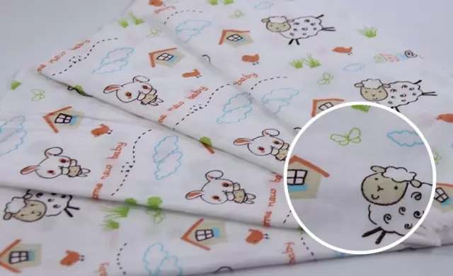 给宝宝做的双层纱布,ins风婴儿纱布