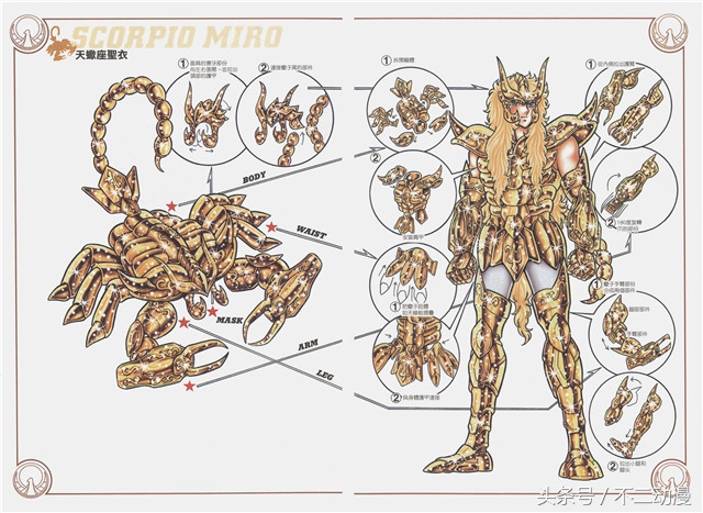圣衣神话天蝎座米罗开箱,天蝎座米罗圣衣形态