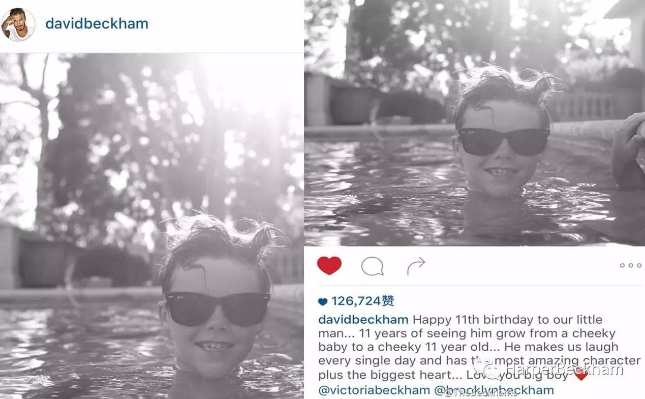 贝克汉姆小儿子“囧三”的华丽逆袭出道路