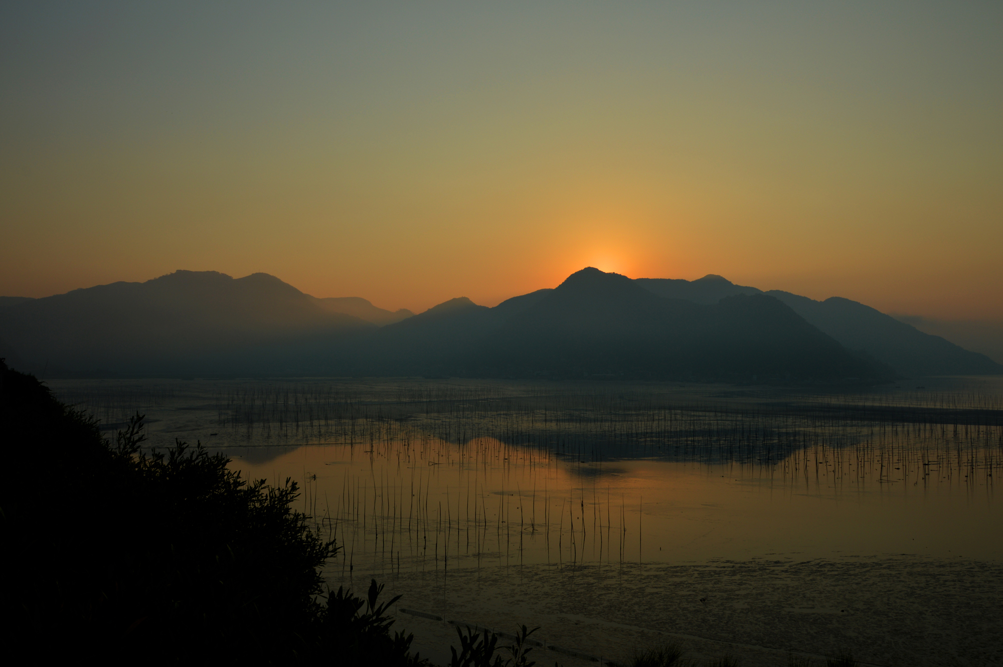 阴天霞浦北岐滩涂照片,霞浦北岐滩涂日出攻略