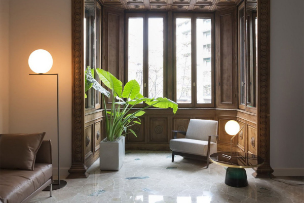 极简侘寂落地灯,极简主义照明灯具