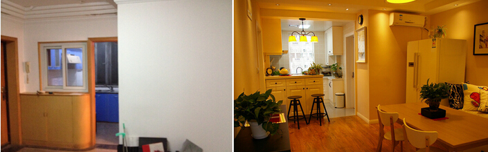 70平方三室一厅宜家风格,宜家家居55平米房间改造