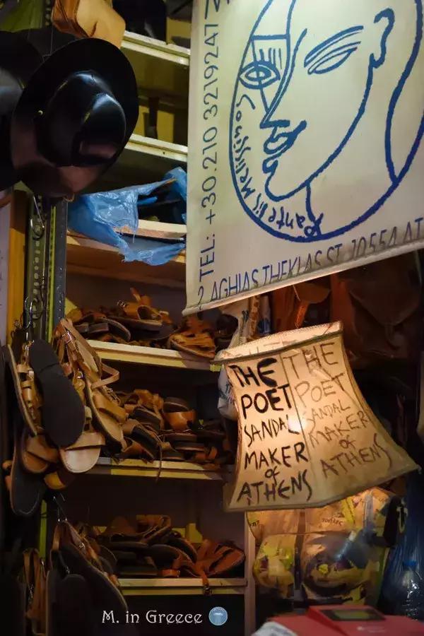 最好的希腊凉鞋，“诗人鞋匠”为你量足而制