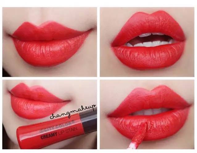 阿玛尼挚爱400和迪奥哑光999,dior999经典正红色口红图片