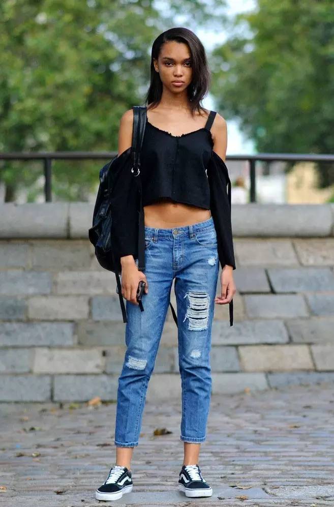 vans网红,vans懒人鞋经典款搭配