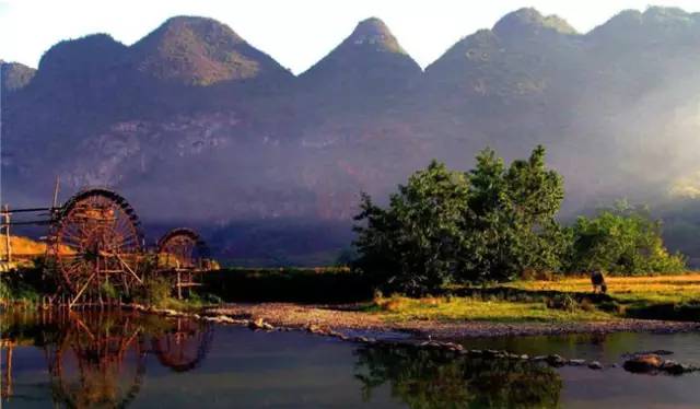 普者黑三生三世十里桃花风景,丘北普者黑十里桃花