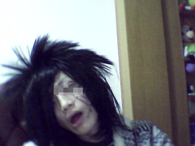 帅气迷人杀马特,杀马特另类发型