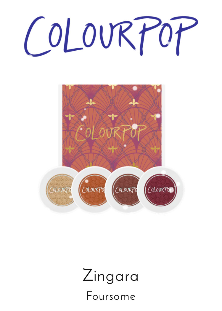 colourpop值得入手眼影盘,colourpop适合黄皮的高光