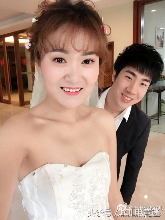 骚男七七婚纱照,骚男七七合影