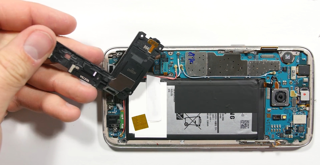 三星s7edge拆机修电源键,三星s7edge拆机视频
