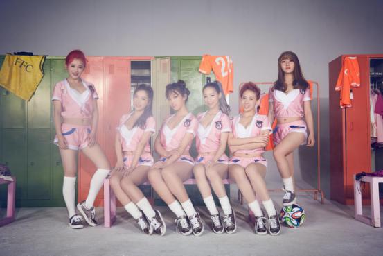 梦幻足球美少女,梦幻足球美少女组合