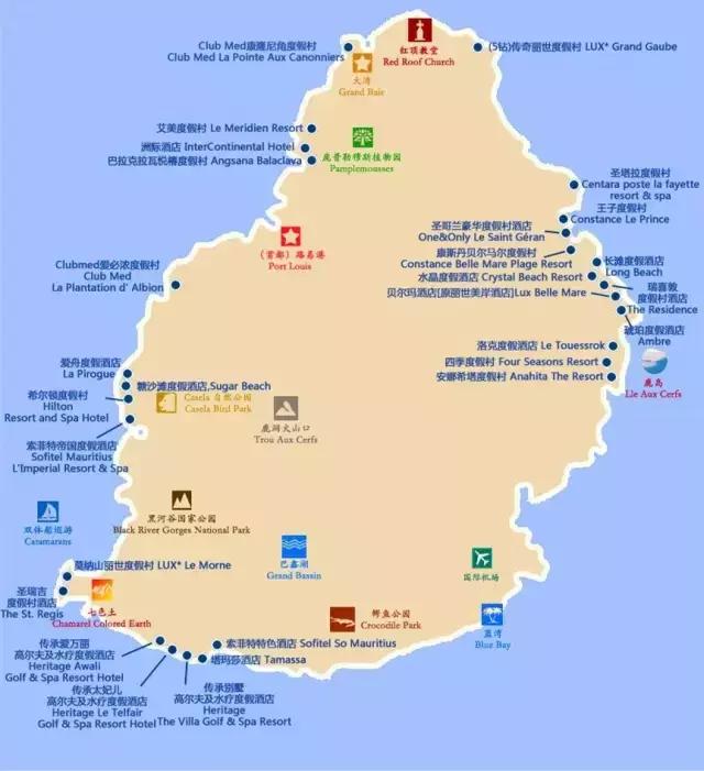 毛里求斯，拿水壶换保时捷的天堂