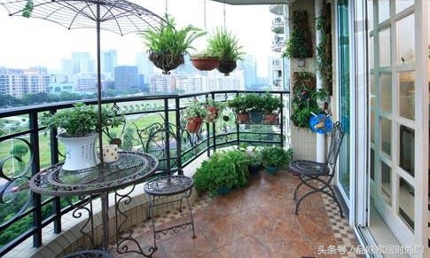 遗憾没有阳光?背阴阳台也能打造幽静绿色花园